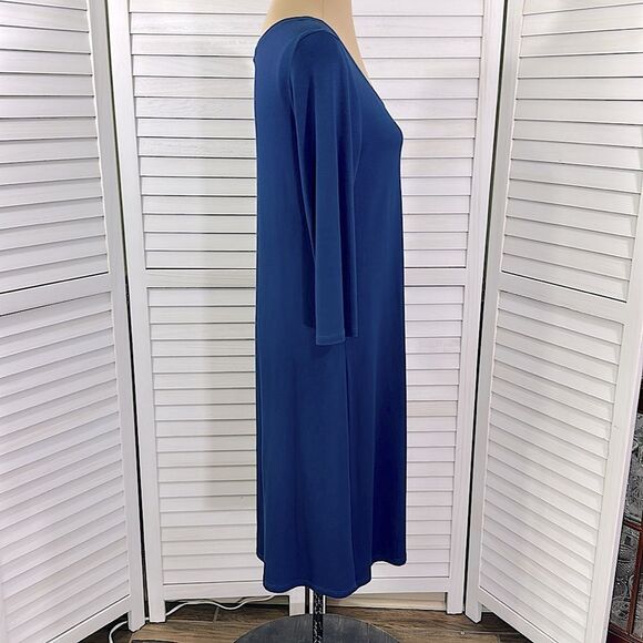 Eileen Fisher Shift Dress Size Small Light Stretch - Picture 6 of 11